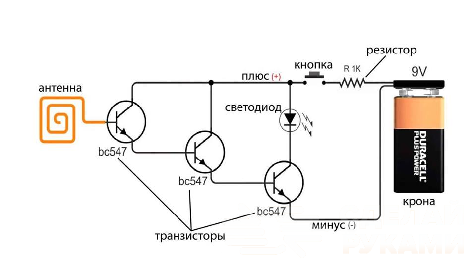Как сделать индикатор скрытой проводки своими руками