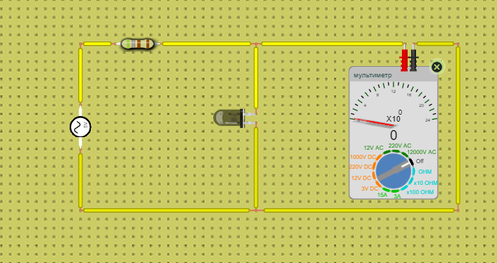 Проверка светодиода мультиметром (тестером) на исправность