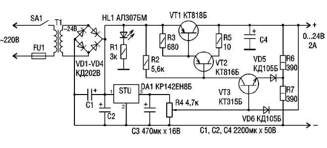 Переделка компьютерного блока питания в лабораторный на шим uc3843 - diodnik