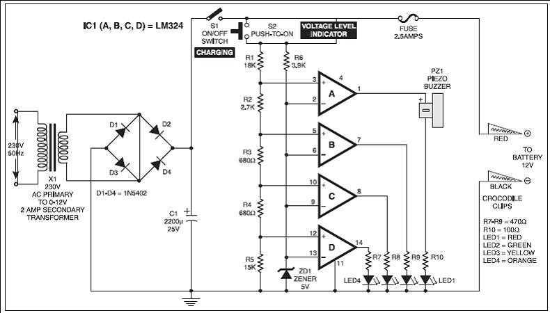 Lm324n схема включения в зарядном устройстве - ic-stroy.ru
