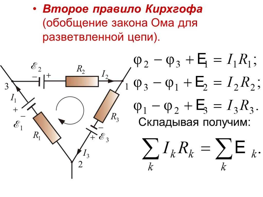 Закон кирхгофа