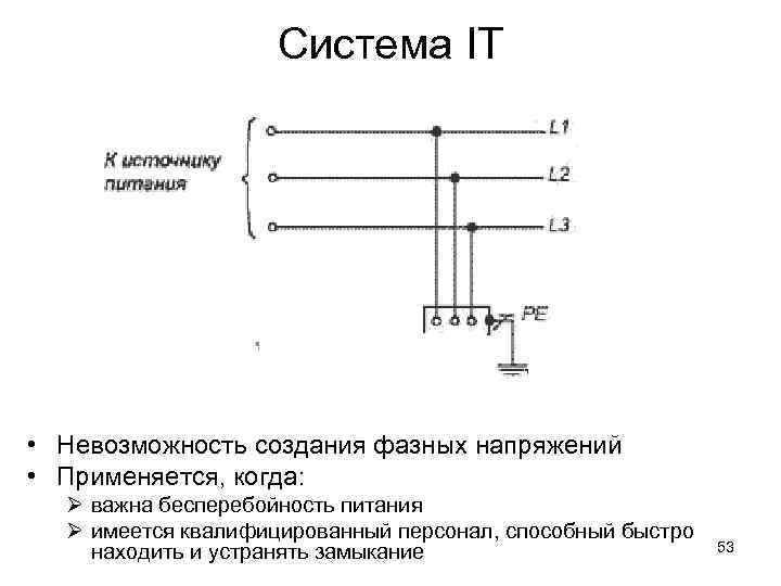 Системы заземления tn, tnc, tns, tncs, tt, it