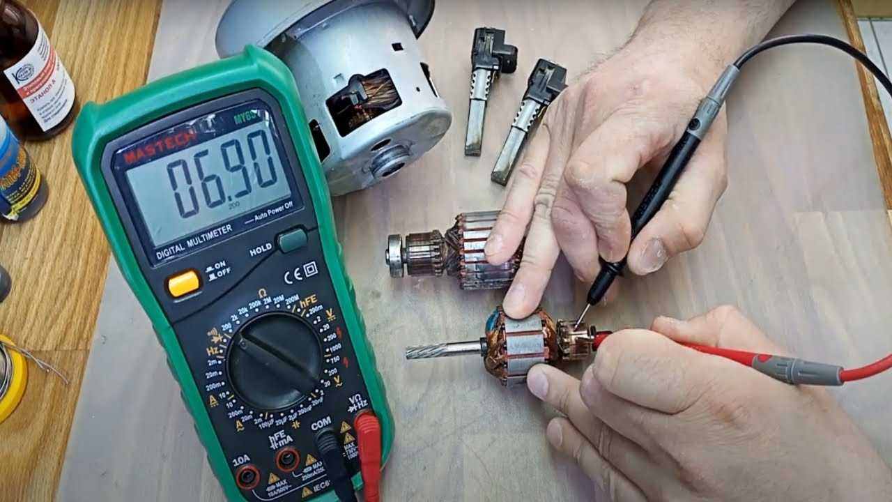 Как проверить двигатель на короткое замыкание мультиметром
