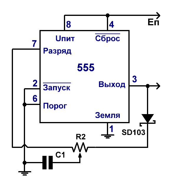 Ne555 таймер: схема включения, характеристики, datasheet микросхемы ne555