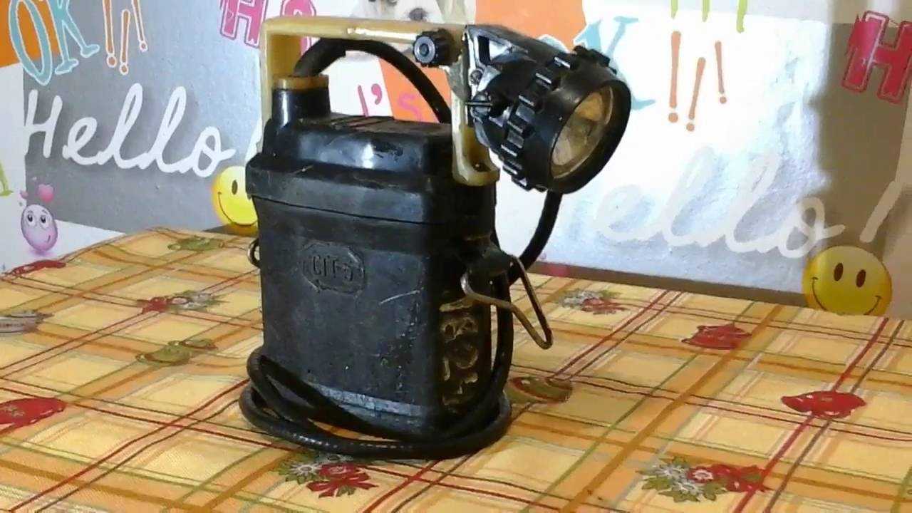Шахтерский фонарь или коногонка: как зарядить, устройство