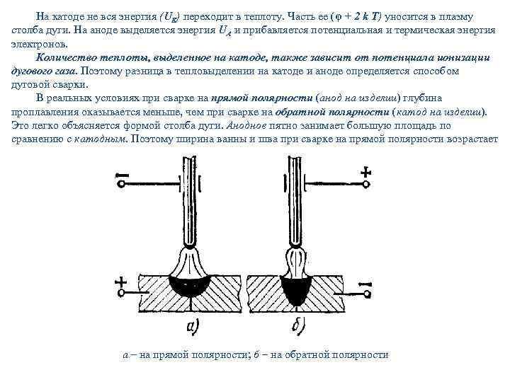 Прямая и обратная полярность при сварке инвертором: особенности