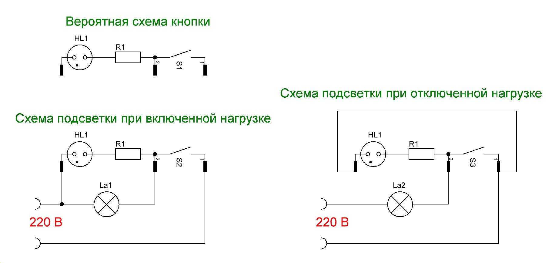 Выключатель с подсветкой и светодиодные лампы: особенности монтажа 