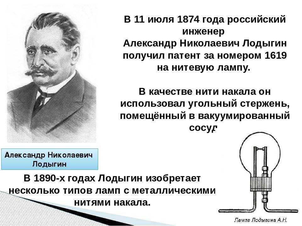 Все что вы не знали о первой лампе накаливания - 1posvetu.ru