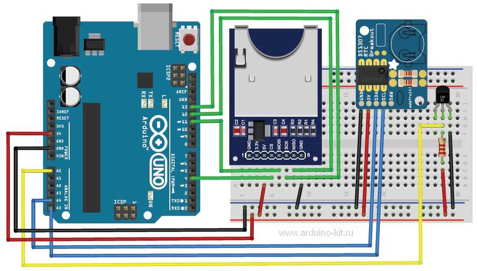 Arduino. урок 15. sd карта.