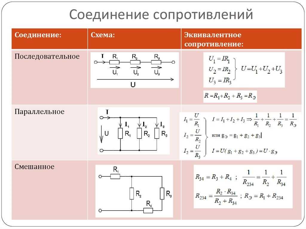 Последовательное и параллельное соединение. применение и схемы