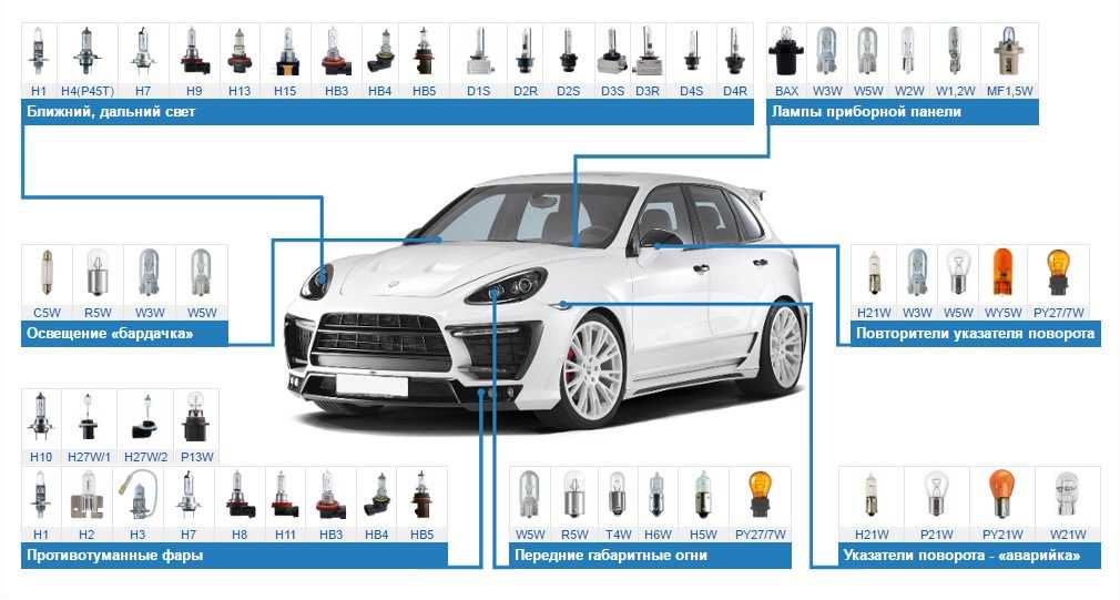 Автомобильные лампы h3: светодиодные, ксеноновые, галогеновые