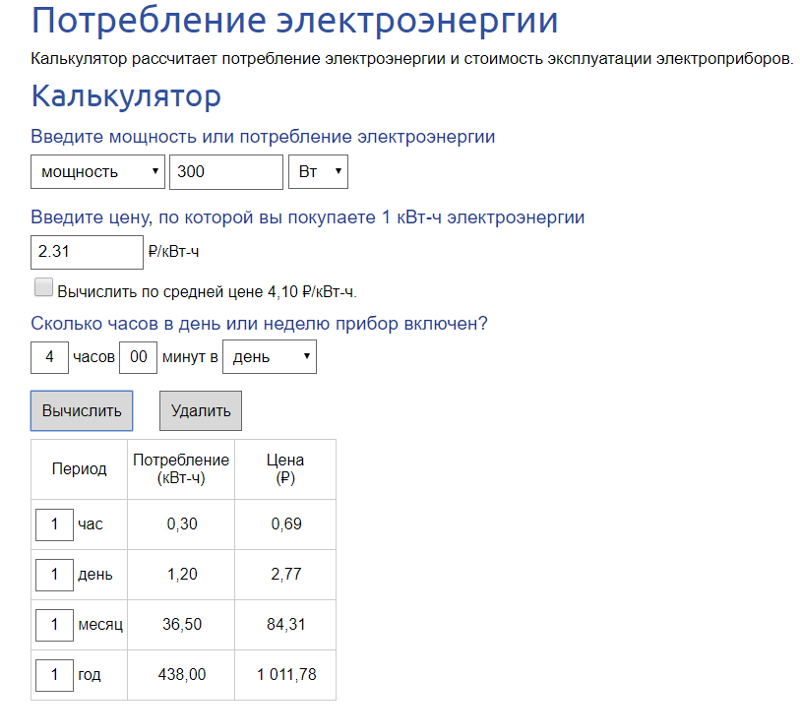 Сколько электроэнергии потребляет холодильник