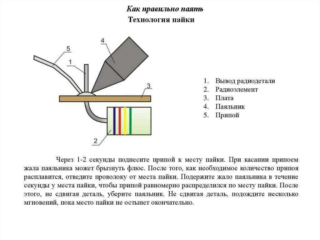 Основы пайки для начинающих, технологии, виды и материалы. как научиться паять ручным паяльником + пошаговый инструктаж