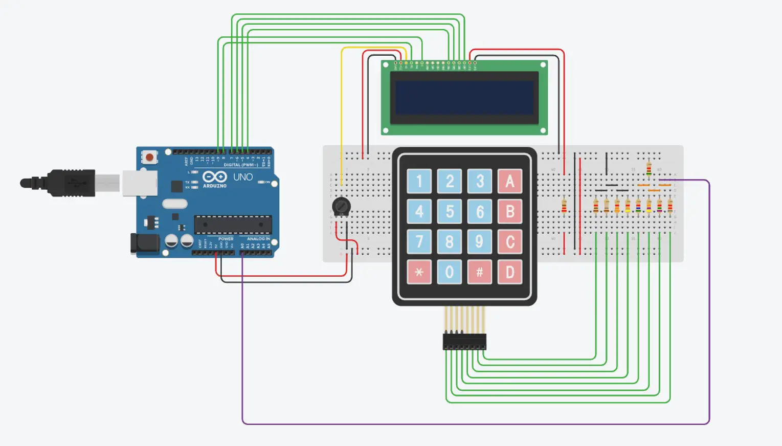 In-depth: interface 4x3 & 4x4 membrane keypad with arduino