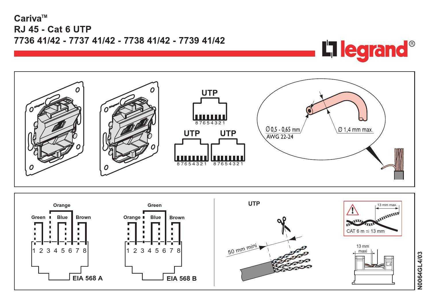Схема подключения компьютерной розетки legrand valena