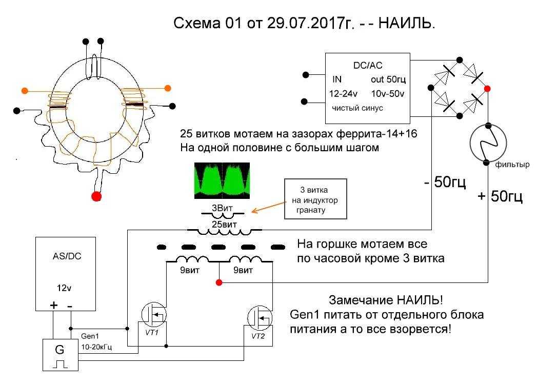 Бестопливный генератор теслы своими руками