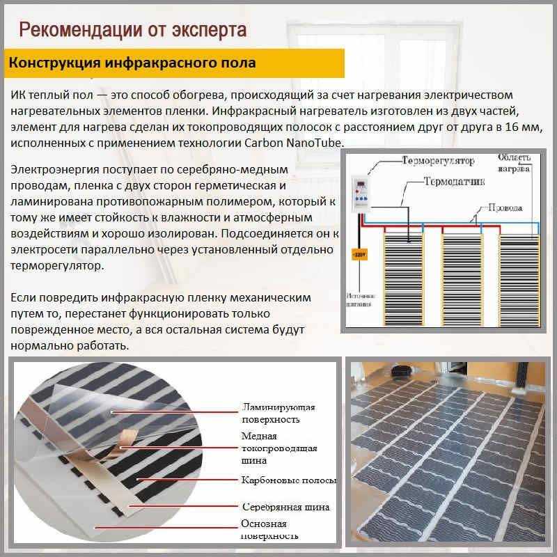 Какой теплый пол выбрать — электрический или инфракрасный. какой теплый пол лучше