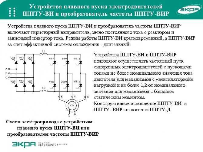 Устройства плавного пуска - принципы действия, схемы включения, обзор по производителям