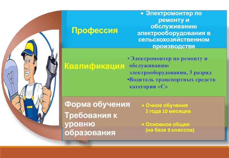 Как стать электриком, плюсы и минусы профессии