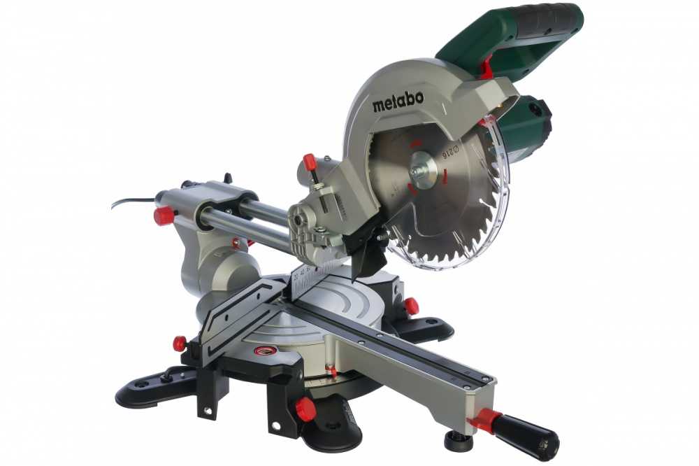 Настройка торцовочной пилы metabo kgs 216