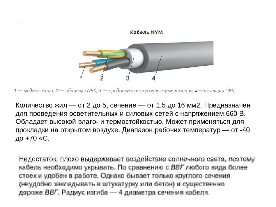 Что такое силовой кабель, для чего он служит и где используется