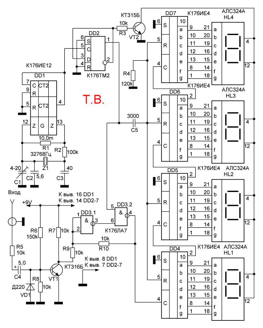 Attiny2313 схемы частотомер. самодельный частотомер на attiny2313. основные технические характеристики