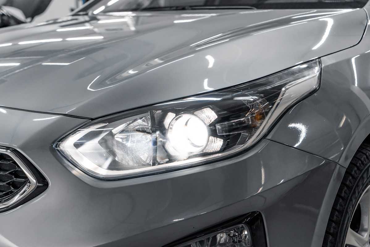 Снятие и замена лампы ближнего света kia ceed ed