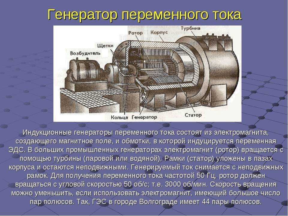 Генератор переменного тока: устройство, принцип работы, выбор для дома