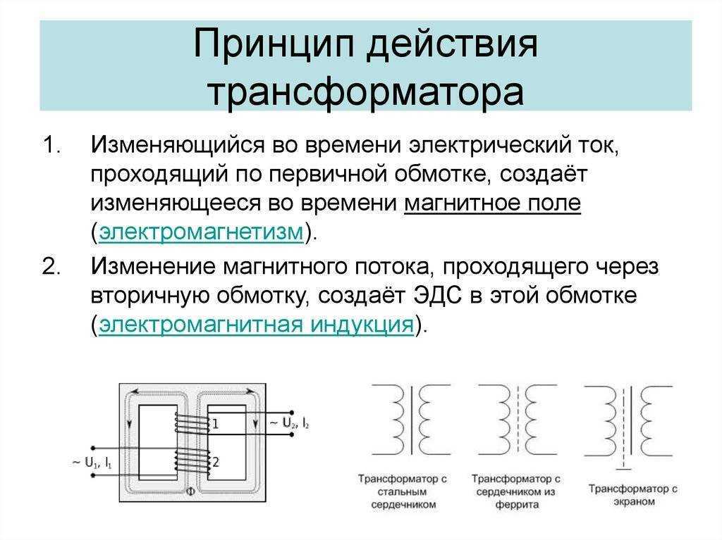 Силовой трансформатор: назначение, конструкция и принцип работы