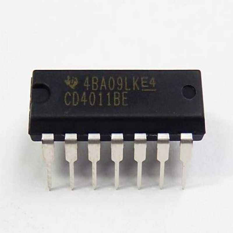Cd4011 nand gate ic: alternative, pinout and datasheet