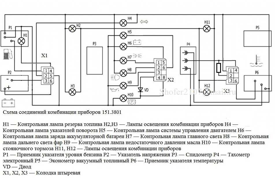Не горит подсветка панели приборов ваз-2107 (инжектор, карбюратор): причины, ремонт