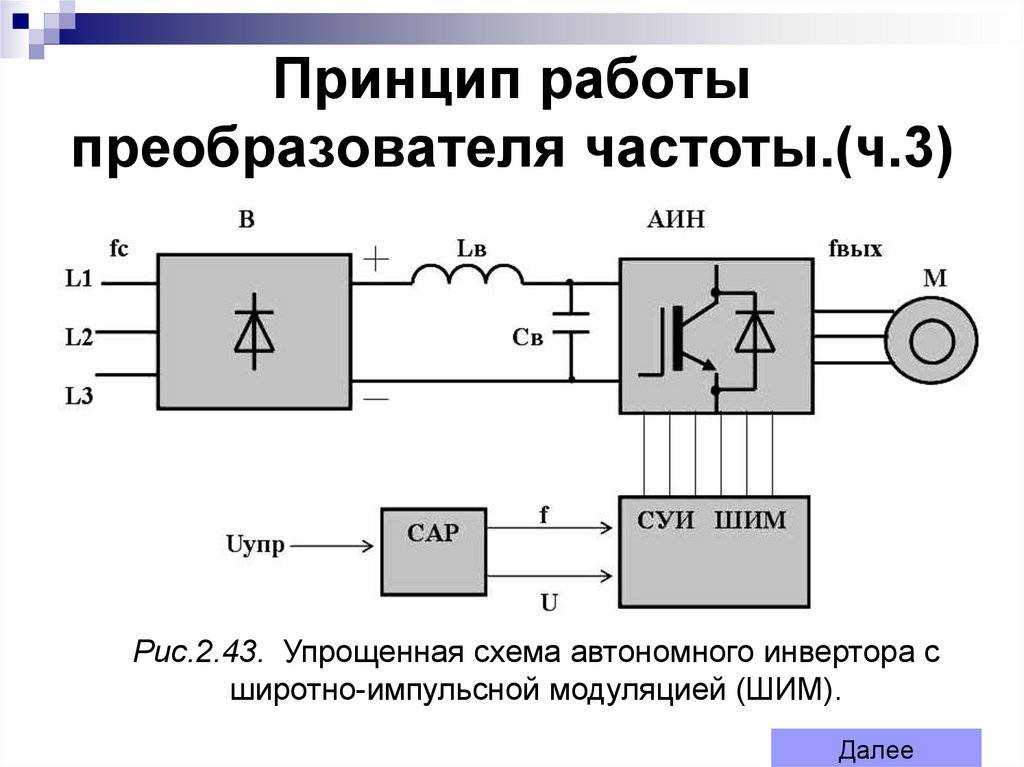 Частотный преобразователь