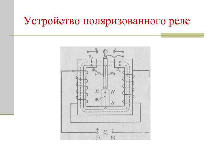 Поляризованное реле: принцип действия
