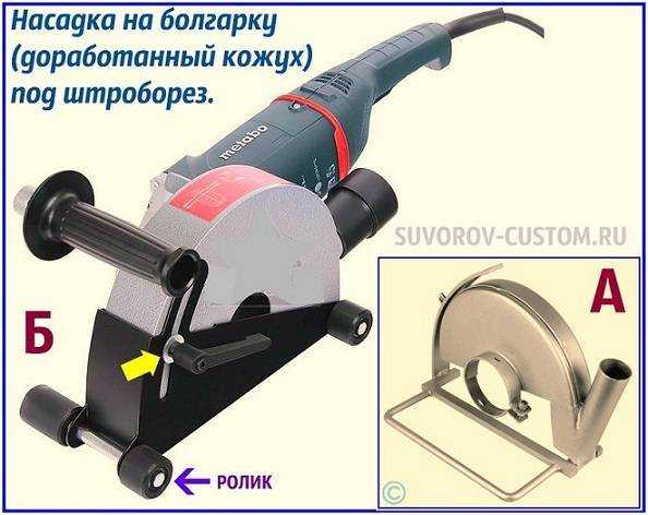 Можно ли сделать из болгарки штроборез