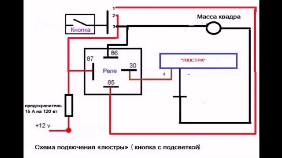 Схема подключения светодиодной балки на авто - prodemio.ru