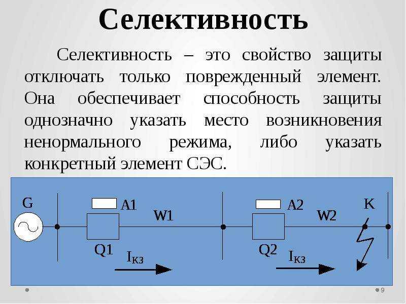 Что такое селективность в электрике: защита электрической сети, карта селективности