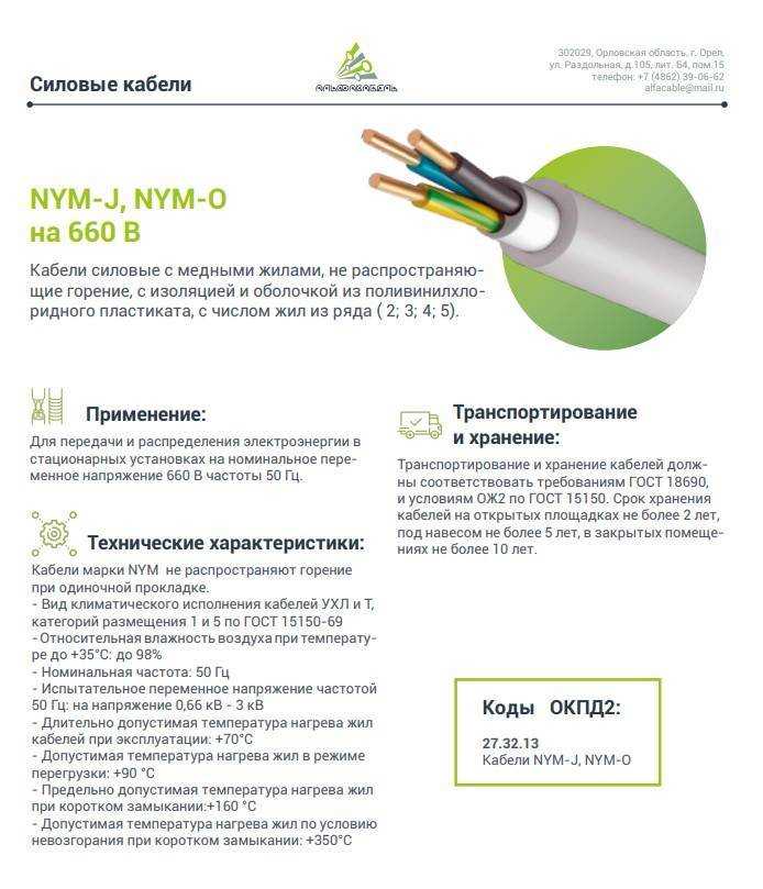 Какой кабель выбрать для проводки в доме - 4 отличия nym от ввгнг-ls