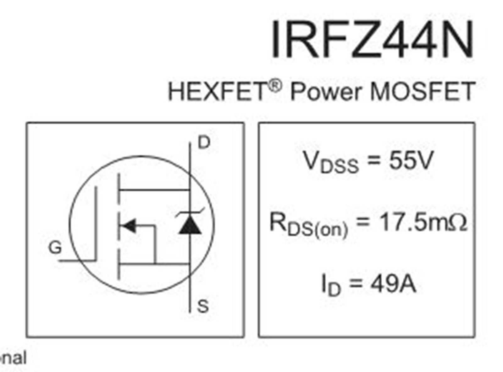 Транзистор irfz44n: распиновка, схемы, аналоги и как подключить