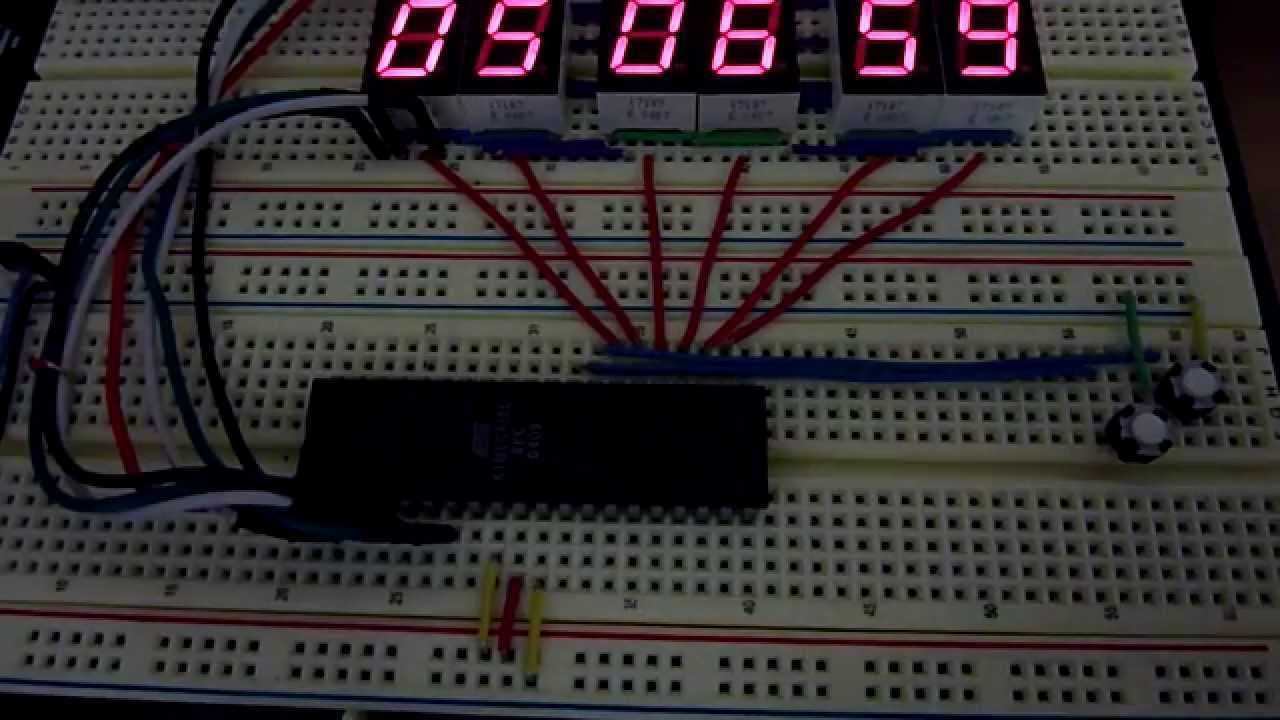 Atmega8 часы календарь термометр на lcd. часы на atmega8 и семисегментном индикаторе. описание конструкции микроконтроллерных часов