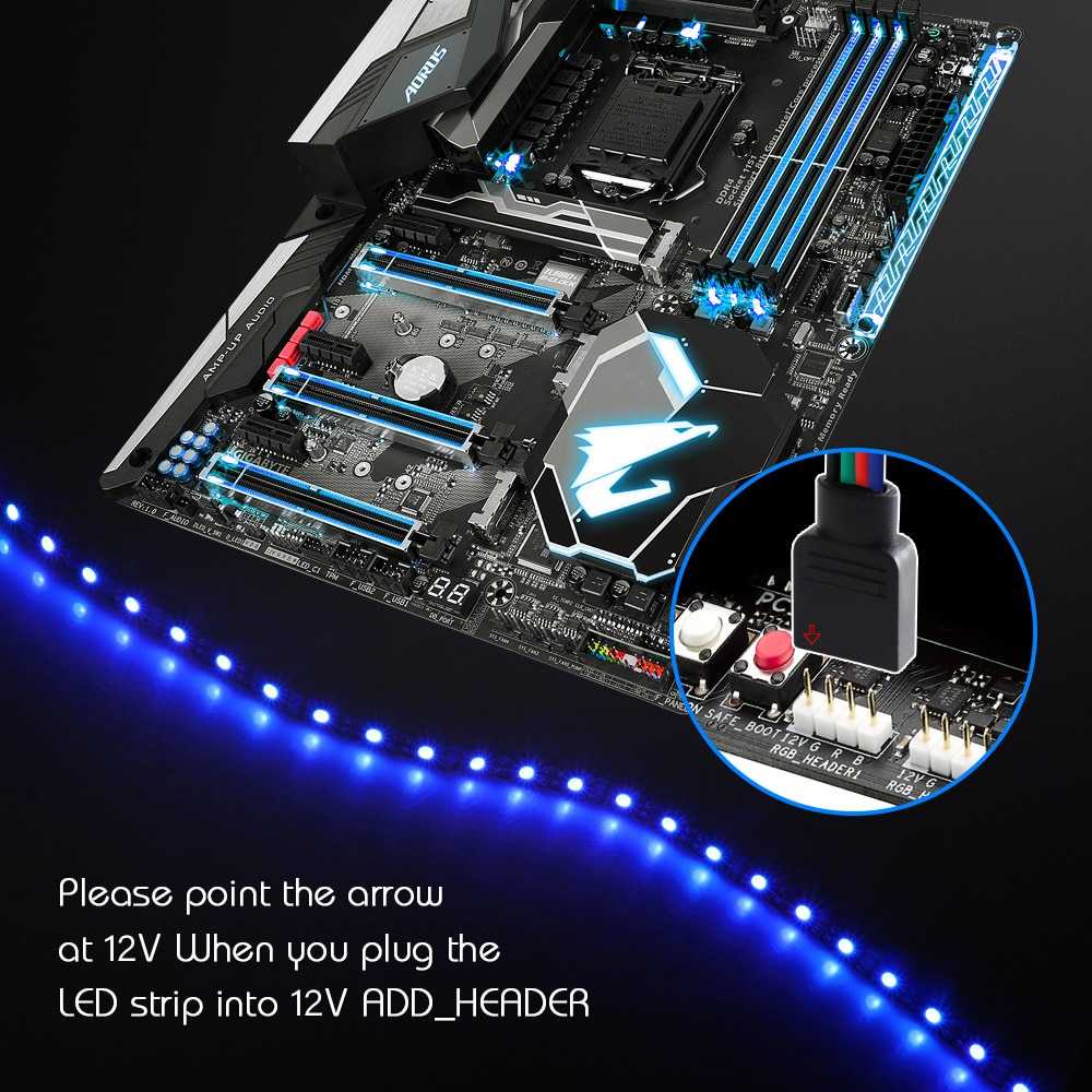 Интересное о led » как подключить светодиодную ленту к компьютеру
