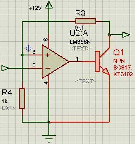 Усилитель для термопары на lm358
