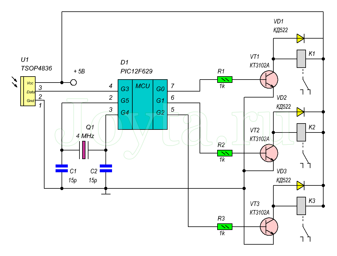 Тахометр - простой измеритель оборотов на базе микроконтроллера attiny13a | joyta.ru