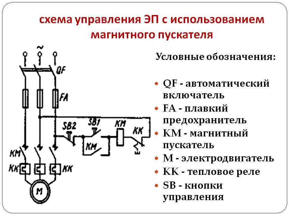 Условные обозначения в электрических схемах: графические, буквенные